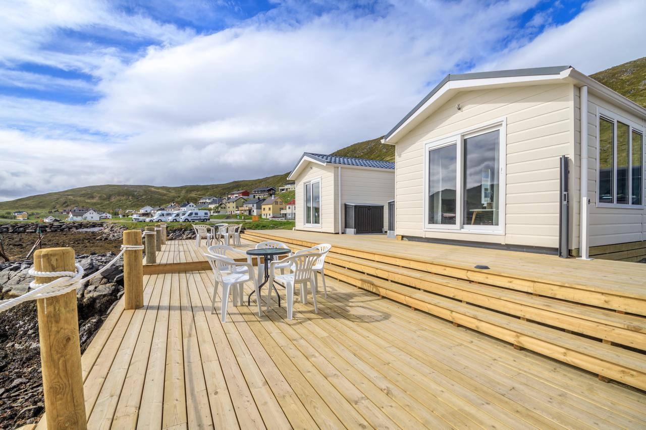 Seaside Cabin Skarsvag Villa Bagian luar foto