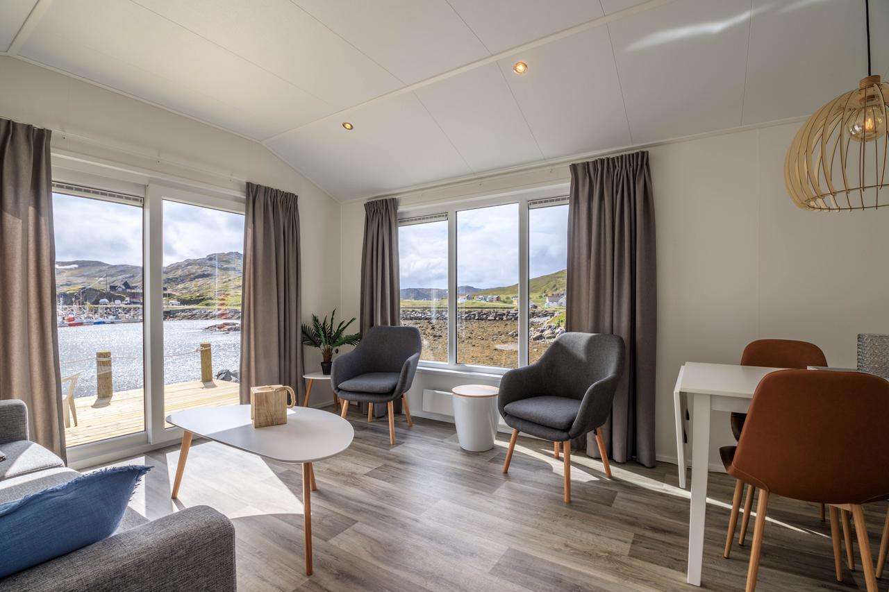 Seaside Cabin Skarsvag Villa Bagian luar foto