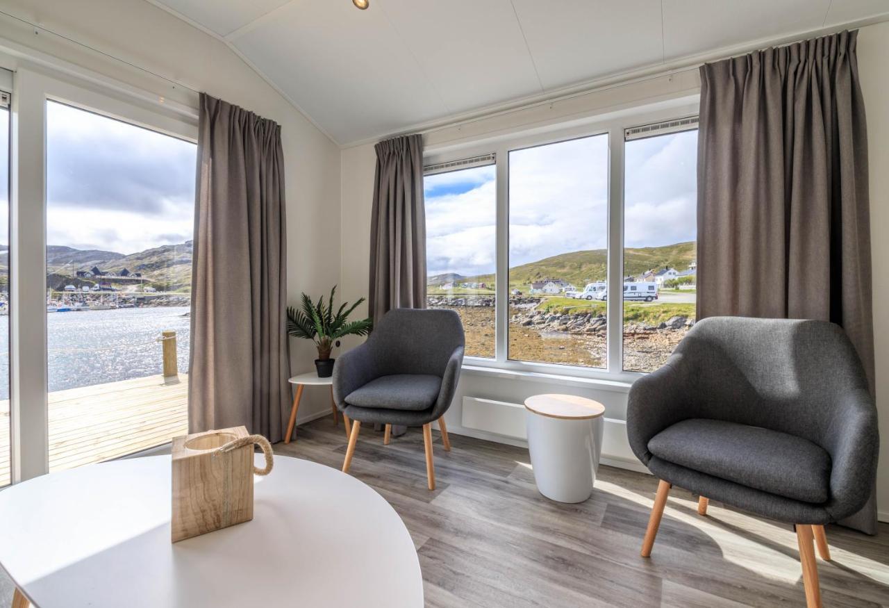 Seaside Cabin Skarsvag Villa Bagian luar foto